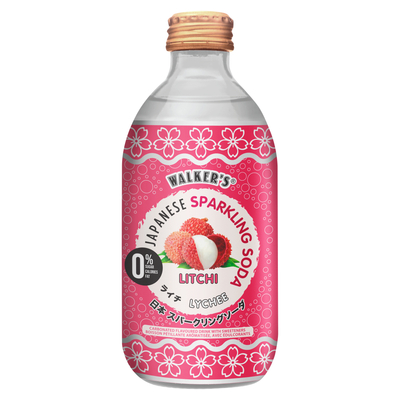 Lychee Walkers Lychee Japanese Spark Soda 290ml | PnP