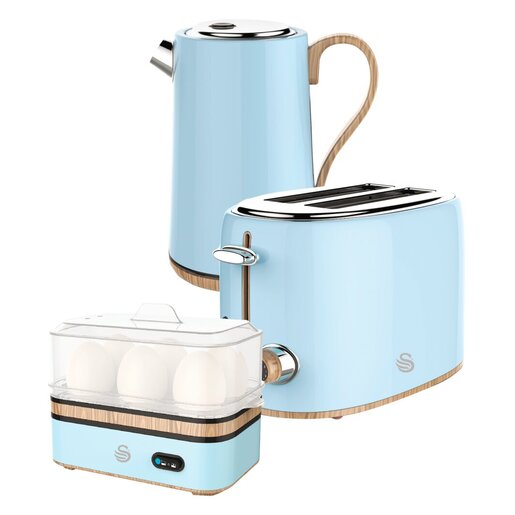 Baby blue kettle and toaster best sale