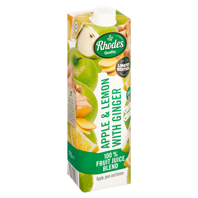 Rhodes Quality 100% Apple & Lemon with Ginger Juice 1L | PnP