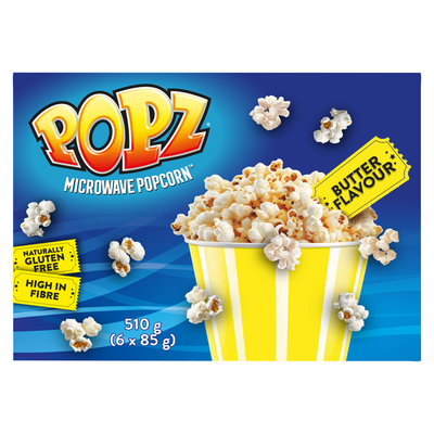 PnP Butter Microwave Popcorn 6 x 100g | PnP