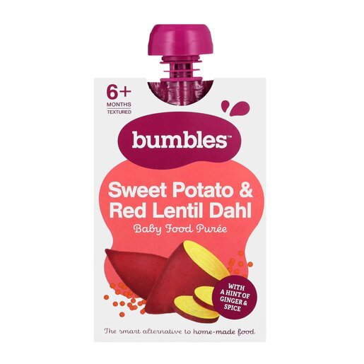 Bumbles Sweet Potato Dahl Puree 120g | PnP