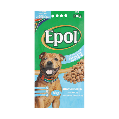 Epol Dry Dog Food Bbq Chicken Flave 8kg PnP