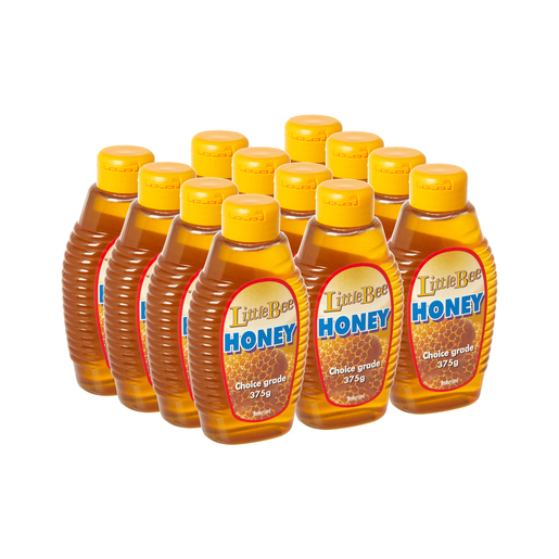 Little Bee Honey Squeeze Bottle 375g x 24 | PnP