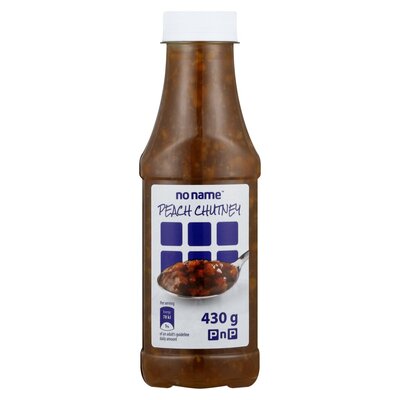 No Name Peach Chutney 430g