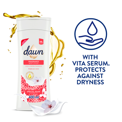 Dawn Special Musk & Jojoba Oil Silky Body Lotion 400ml | PnP