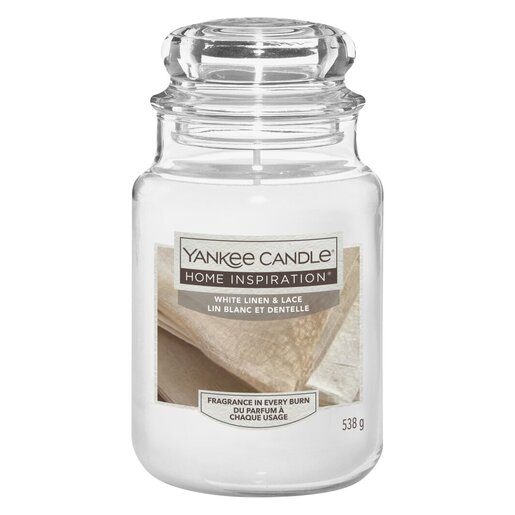 Yankee Candle Large Jar White Linen Lace 538g Smart Price Specials PnP Home