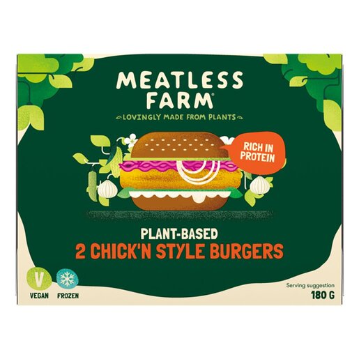 Meatless Farm Chicken Free Burgers 180g PnP