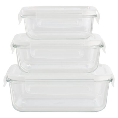 DAY Clear Storage Box Set 3 Piece