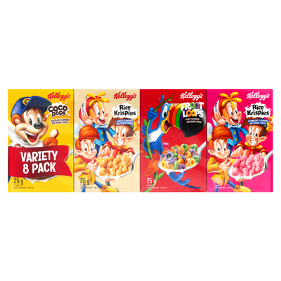 Kellogg's Original Variety Cereal 8 Pack 200g