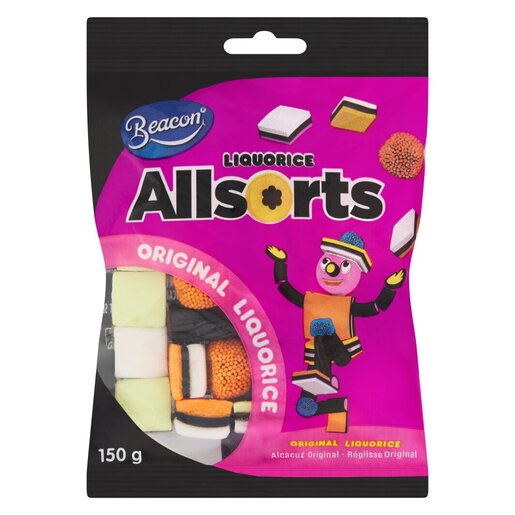 Beacon Liquorice Allsorts 150g PnP