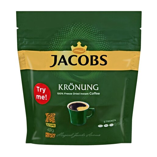 Jacobs Kronung Instant Coffee 40g PnP