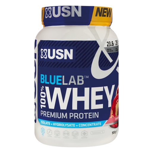 Usn Bluelab StrawberryFlavoured 100% Whey Premium Protein 908g | Smart ...