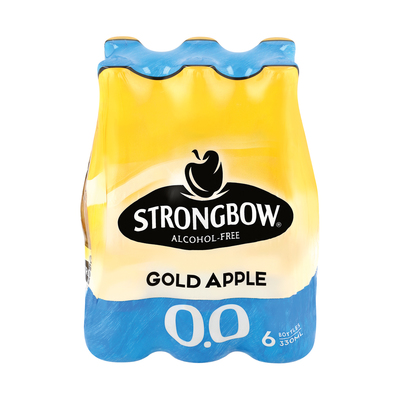 Strongbow Gold Apple 0.0 Non Alcoholic 6 x 330ml | PnP