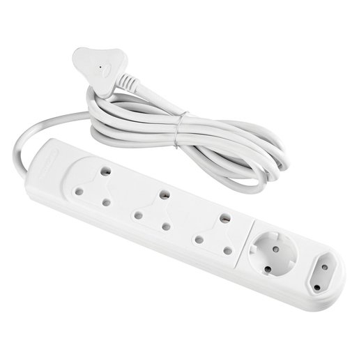 PnP Multi Plug 5 Way 3m PnP