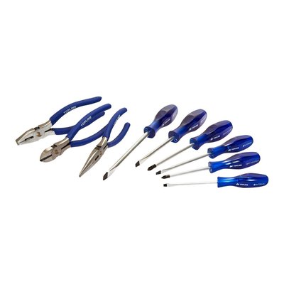 Topline 9 Piece Screwdriver & Plier Set | Smart Price Specials