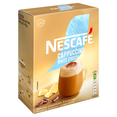 Nescafe White Chocolate Cappuccino Sachets 20 x 1.8g | PnP