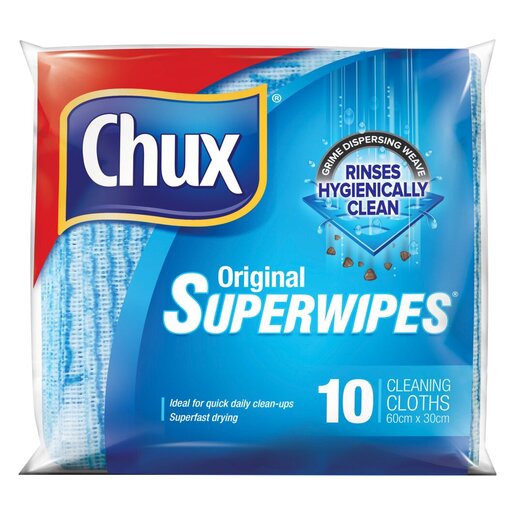 Chux Super Wipes Original 10ea x 1296 | PnP