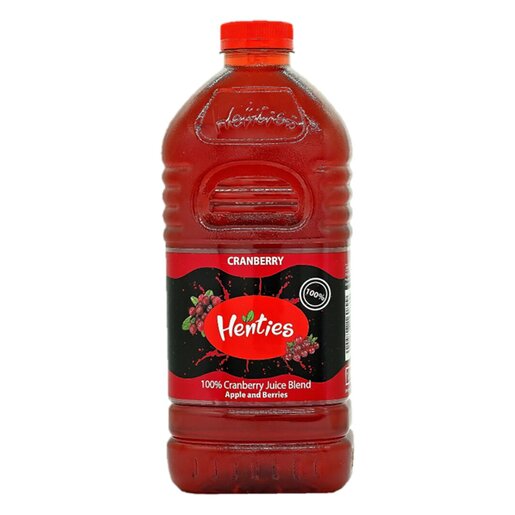 Henties 100% Cranberry Juice 1.5L | PnP