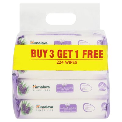Himalaya Soothing & Protecting Baby Wipes 224 Pack