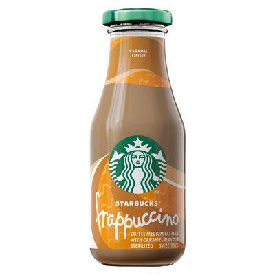 Starbucks Coffee Medium Fat Milk With Caramel Flavour Frappuccino 250ml