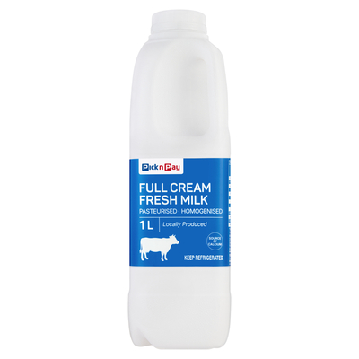 PnP Full Cream Fresh Milk 1l