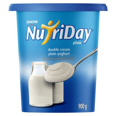 Danone Nutriday Double Cream Plain 900g