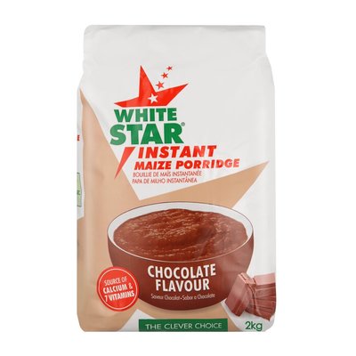 White Star Instant Maize Porridge Chocolate 2kg | PnP