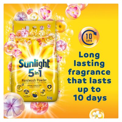 Sunlight Spring Sensations 5in1 Hand Washing Powder 5kg | PnP