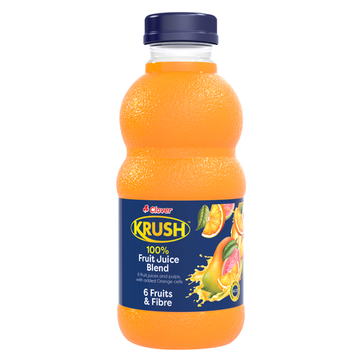 Clover Krush Fruit Juice Blend 100% 6 Fruit & 6 Vitamins 500ml | PnP