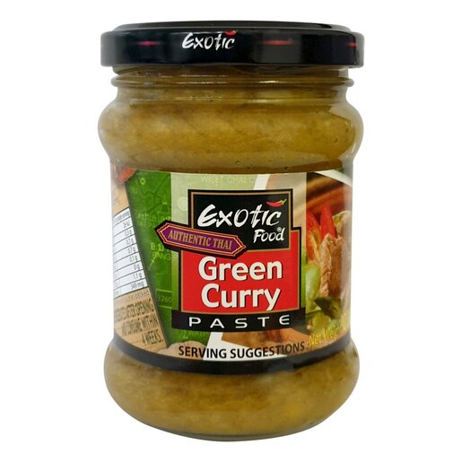 Exotic green hotsell curry paste