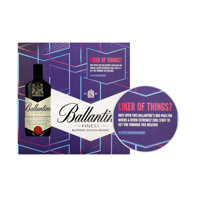 Ballantine's Whisky Gift Pack 750ml | PnP
