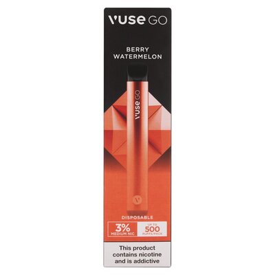 vuse go berry Vuse GO Berry Watermelon Disposable 500 Puffs main image 0