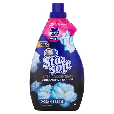 Sta-Soft Ultra Concentrate Ocean Fresh Fabric Softener 1L