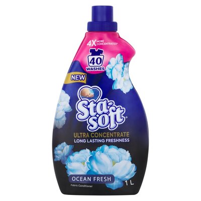 Sta-Soft Ultra Concentrate Ocean Fresh Fabric Softener 1L | Smart Price ...