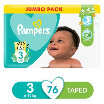 Jumbo pampers size store 3