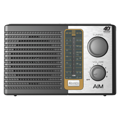 AIM Portable 4 Band Radio ICF10DB