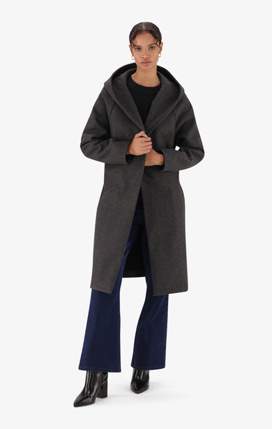 Melton Hooded Raglan Long Length Coat | Shop Online | Pick 'n Pay