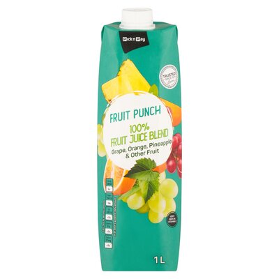 PnP Long Life Fruit Punch Prisma Pack 1L