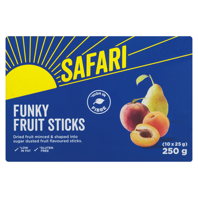 Safari Fruit Dainties 10 x 25g