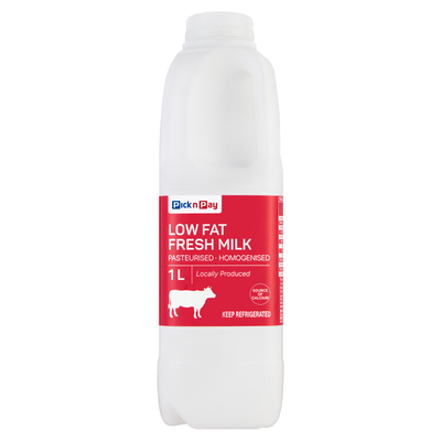 PnP Live Well Low Fat Fresh Milk 1L