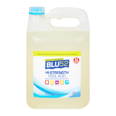 BLU52 Pool Acid Hi Strength 5L