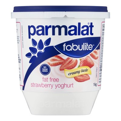 Fabulite Fat Free Strawberry Fruit Yoghurt 1kg | Smart Price Specials ...