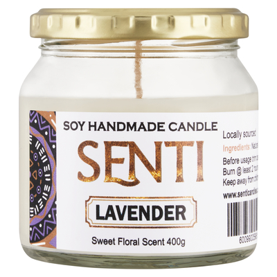 Senti Candles Lavender Soy Wax Candle 400g | Smart Price Specials | PnP ...