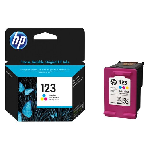 HP 123 Colour Ink Cartridge | PnP
