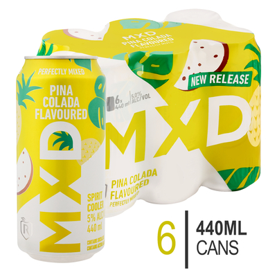Redd s MXD Vodka Guarana Spirit Cooler Can 24 X 440ml PnP