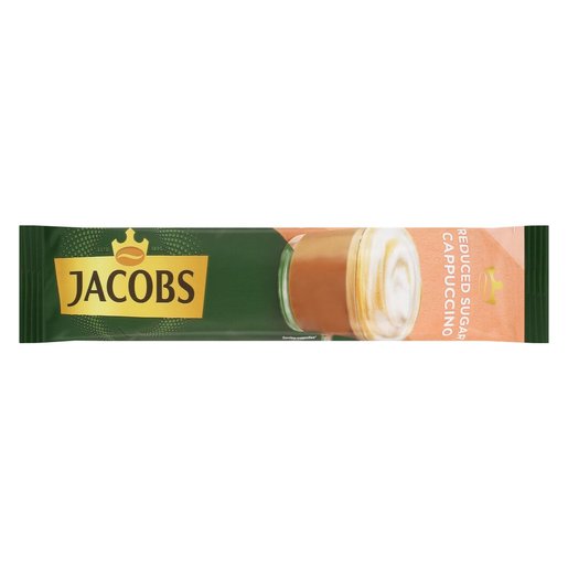 Jacobs Reduced Sugar Instant Cappuccino Stick 50 x 11.1g | PnP