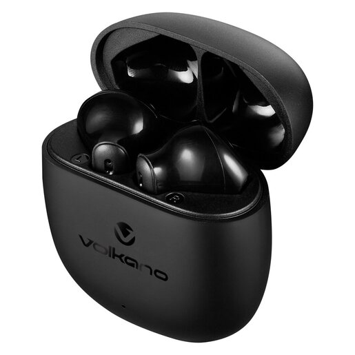 Volkano Black Sleek Series Tws Earphones PnP