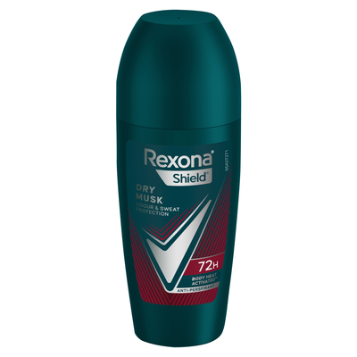 Rexona Shield Men Dry Musk Anti Perspirant Roll On 50ml | PnP