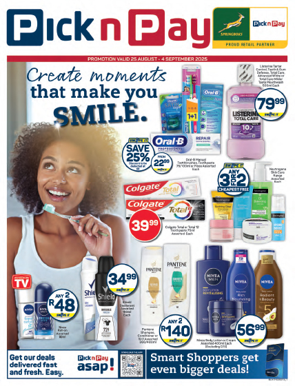 Pick n Pay Health & Beauty Specials