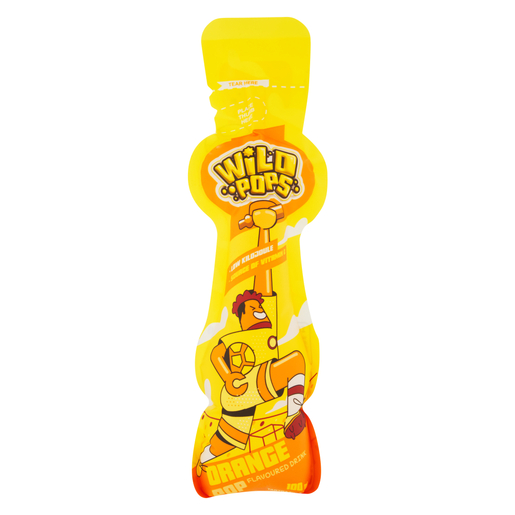 Wild Pops Orange Flavour Kids Drink 100ml | PnP